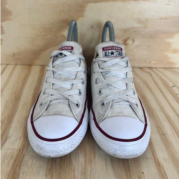 Converse All Star -CT Ox Low Top -Sneakers -White -Kids Little Unisex - 2 -3J256 - Picture 2 of 9